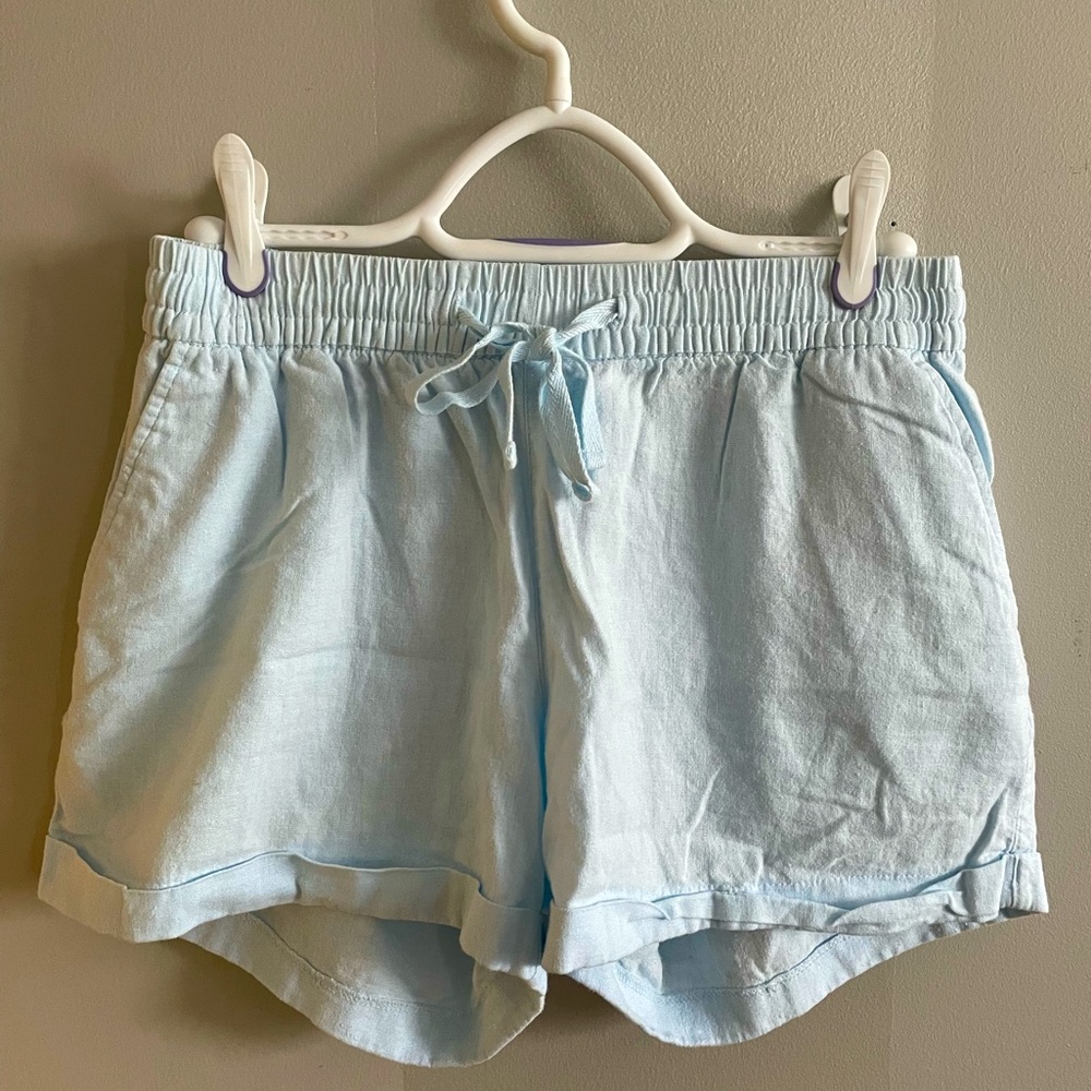 Old navy light blue flowy shorts.